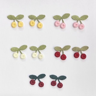 10/30 Peças De Acessórios De Vestuário De Bordado De Malha De Cerejeira Pequena , Adesivos De Tecido Para em Oferta na Shopee