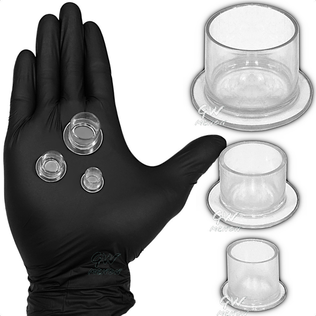 Batoque Tattoo Kit Com P M G Vários Tamanhos E Quantidades Para Tinta Tatuagem Descartavel