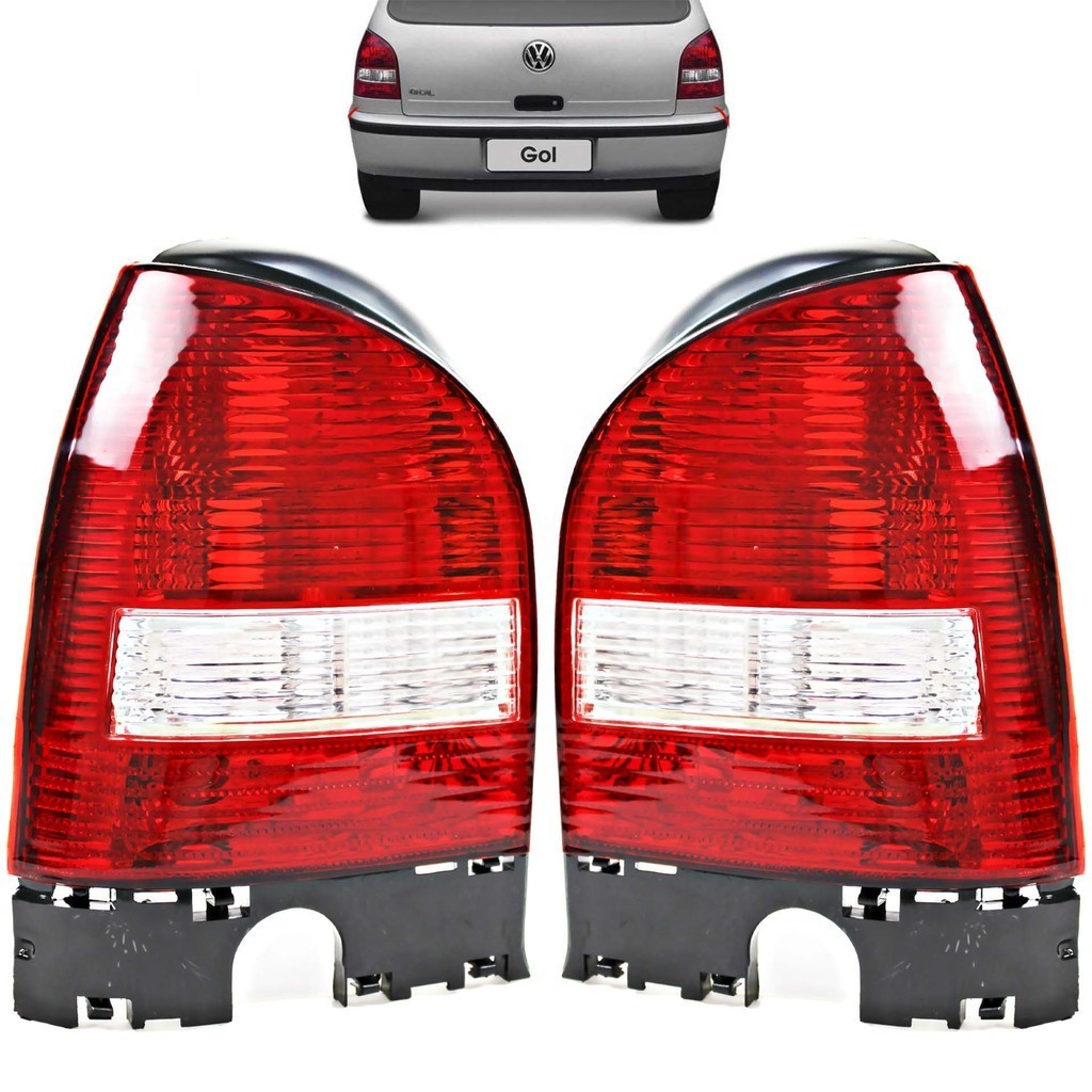 Lanterna Traseira VW Gol G3 1999 2000 2001 2002 2003 2004 2005 Cristal