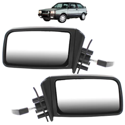 PAR Retrovisor Gol Parati Saveiro 1987 1988 1989 a 1994 Com Controle