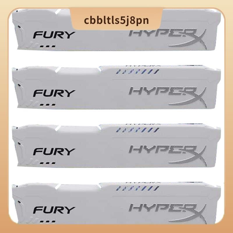 Radiador Dissipador De Calor 4X Ram Para DDR3 De Memória De Resfriamento DDR2 DDR3 DDR4 Branco