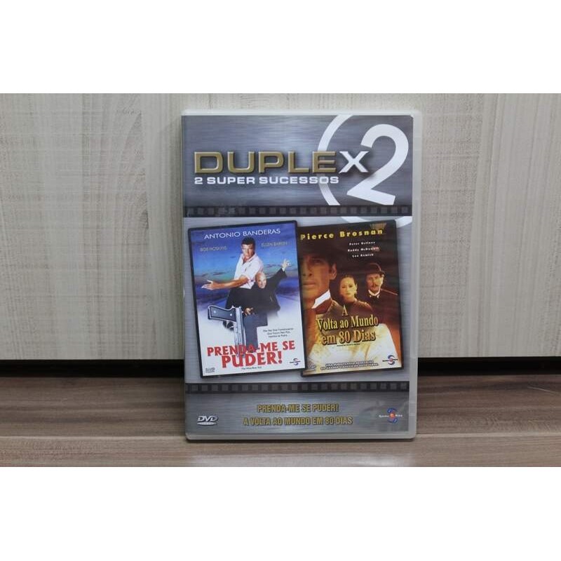 DVD Prenda-me Se Puder e A Volta ao Mundo em 80 Dias