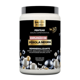 Creme de Pentear Beleza Natural Explosão de Pérola Negra 1Kg bn.Explosão em Oferta na Shopee