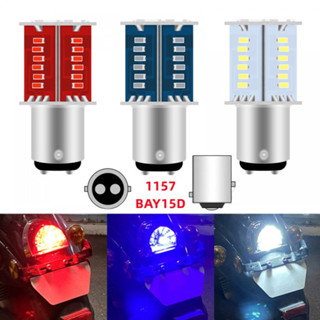 Luz De Freio LED Para Motocicleta-BAY15D Strobe Tail & Stop Signal 12V 30SMD em Oferta na Shopee