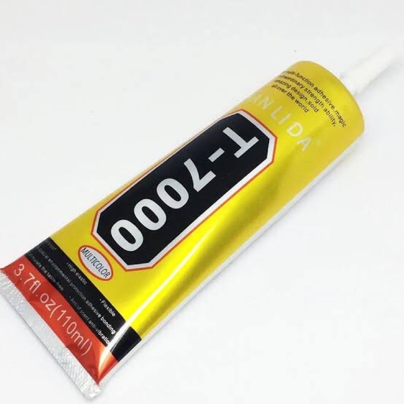 Cola T7000 grande Para Colar Tela Display Celular T-7000 Uv cola preta NVB