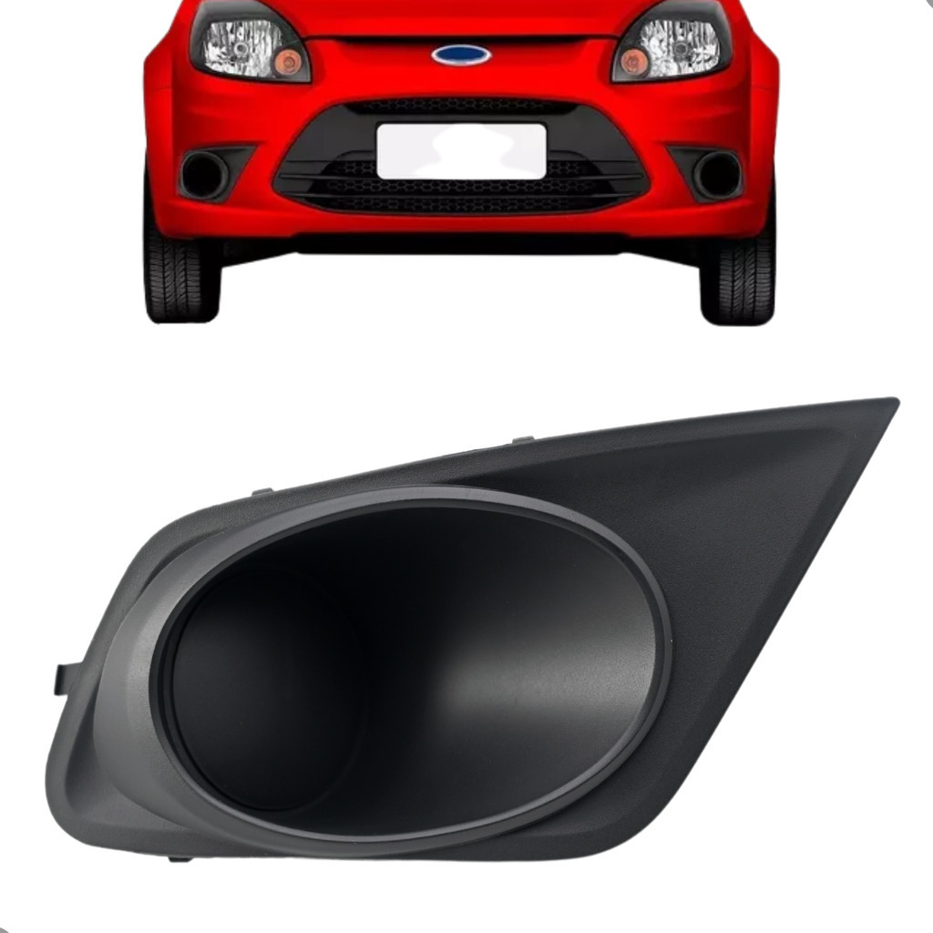 Grade Farol Milha Ka 2012 2013 2014 2015 2016 Sem Furo Preta