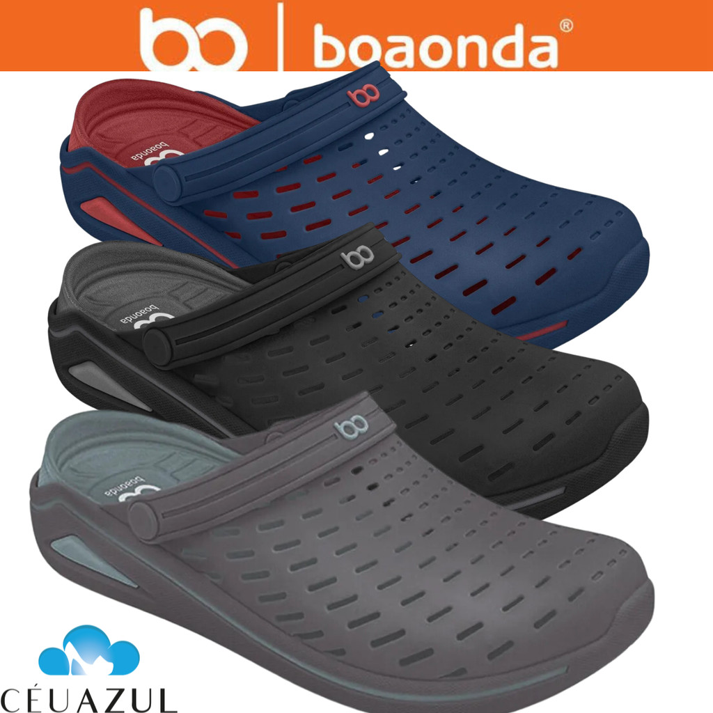 Chinelo Babuche Masculino Brave Clog Ortopédico BoaOnda Anatomico Fascite Plantar Original em Oferta na Shopee