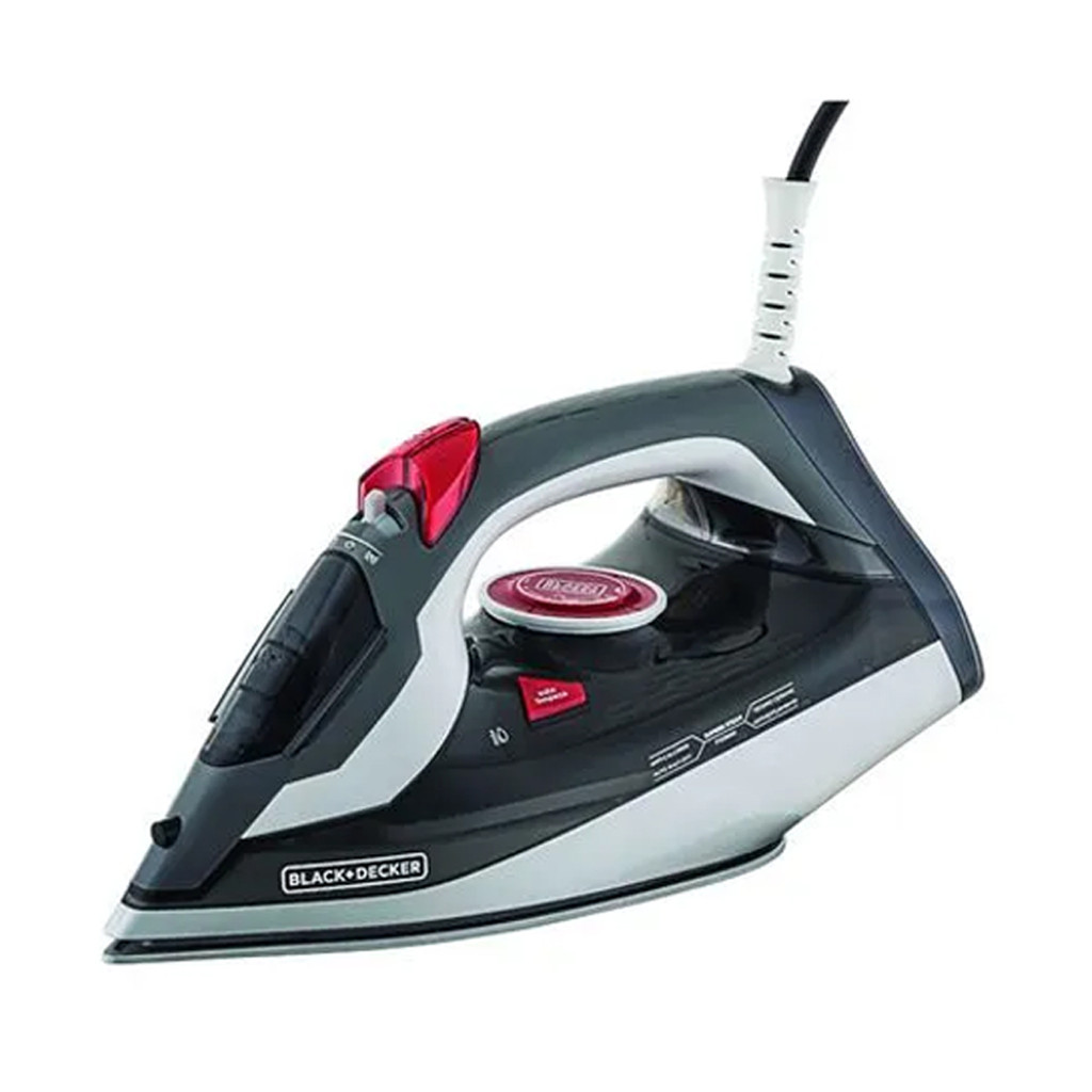 Ferro Passar Roupas A Vapor Black+Decker FX3900 Superb Steam 1200w 127v Cabo Giratório Spray Frontal Base Cerâmica 