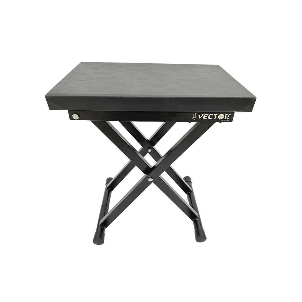 Banqueta P/ Piano Teclado C/ Almofada Dobrável Vector BQ-100 em Oferta na Shopee