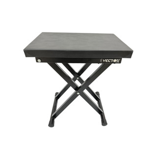 Banqueta P/ Piano Teclado C/ Almofada Dobrável Vector BQ-100 em Oferta na Shopee