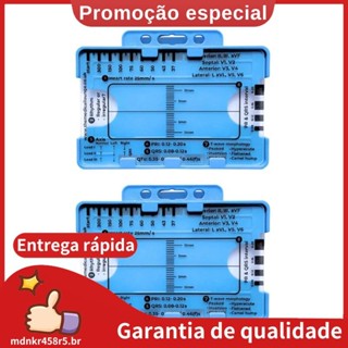 2 Pcs ECG Régua De 7 Etapas Para , Ferramenta Portátil De Avaliação Cartão EKG . mdnkr458r5br em Oferta na Shopee