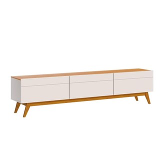 Rack Classic I Off White e Nature 52x180 cm em Oferta na Shopee