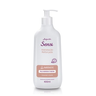 Hidratante Sensi Hidratação Reforçada Pele Morena e Negra 400ml (Embalagem nova) - Jequiti em Oferta na Shopee