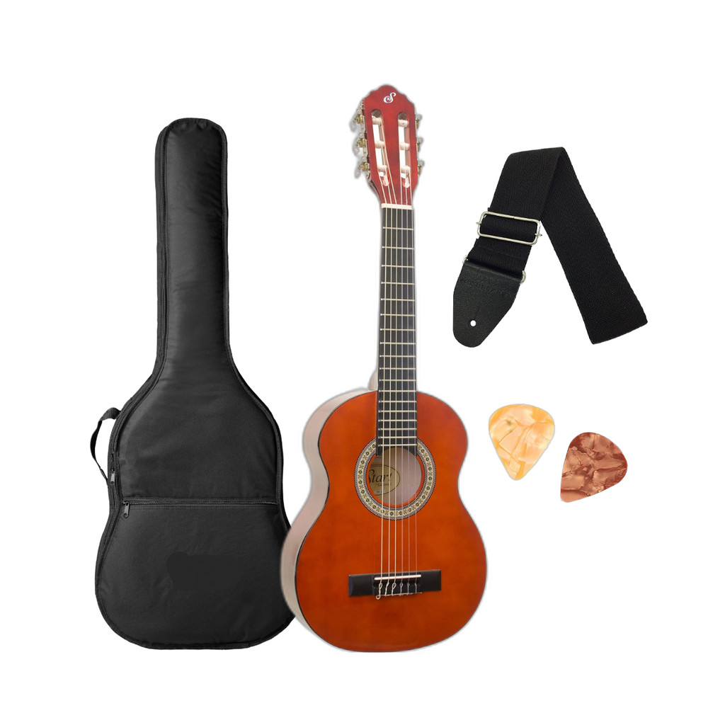 Violão Infantil 1/2 Giannini Start NR N para Crianças de Até 7 Anos + acessórios