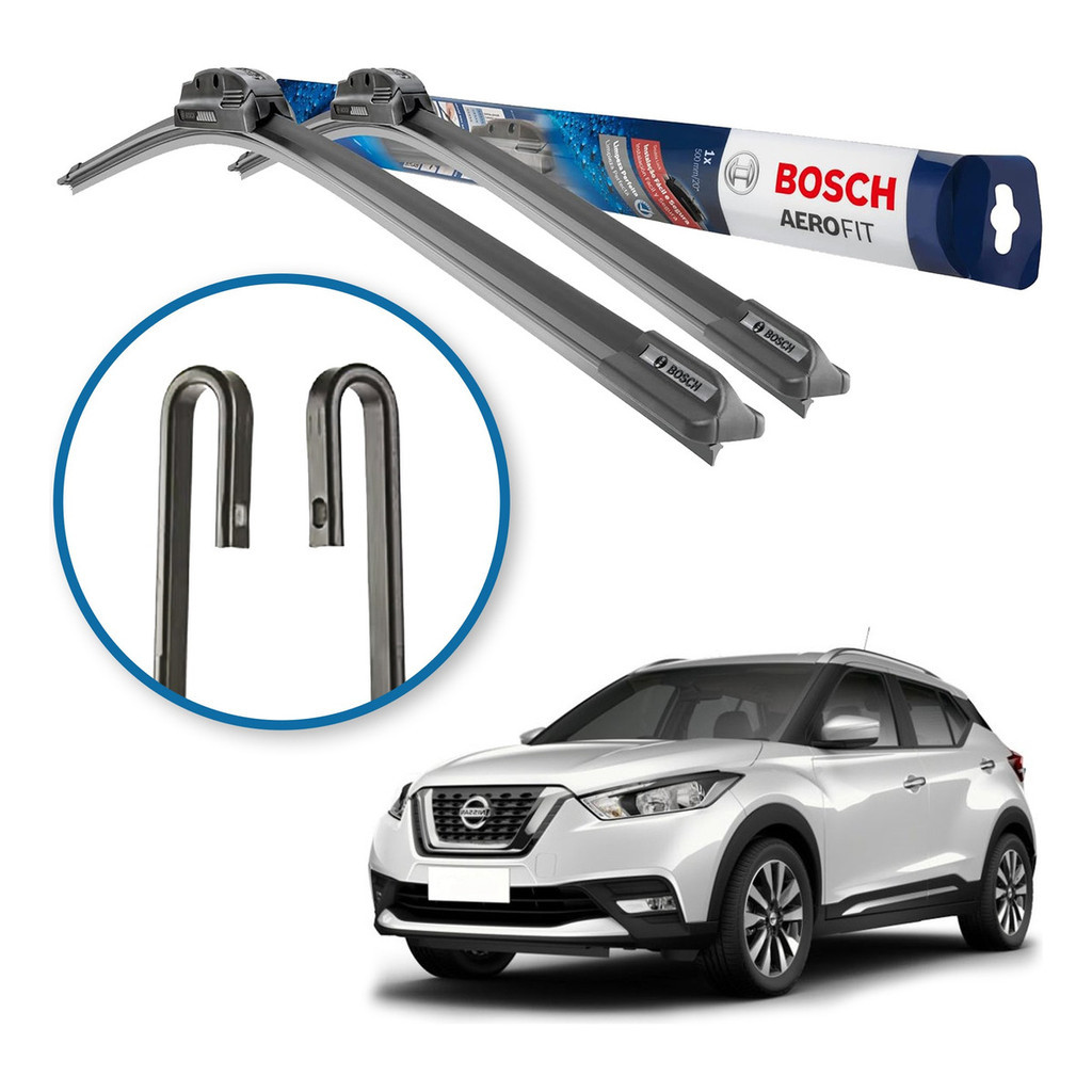 Palheta Limpador Parabrisa Original Bosch Nissan Kicks 2016 A 2024 em Oferta na Shopee
