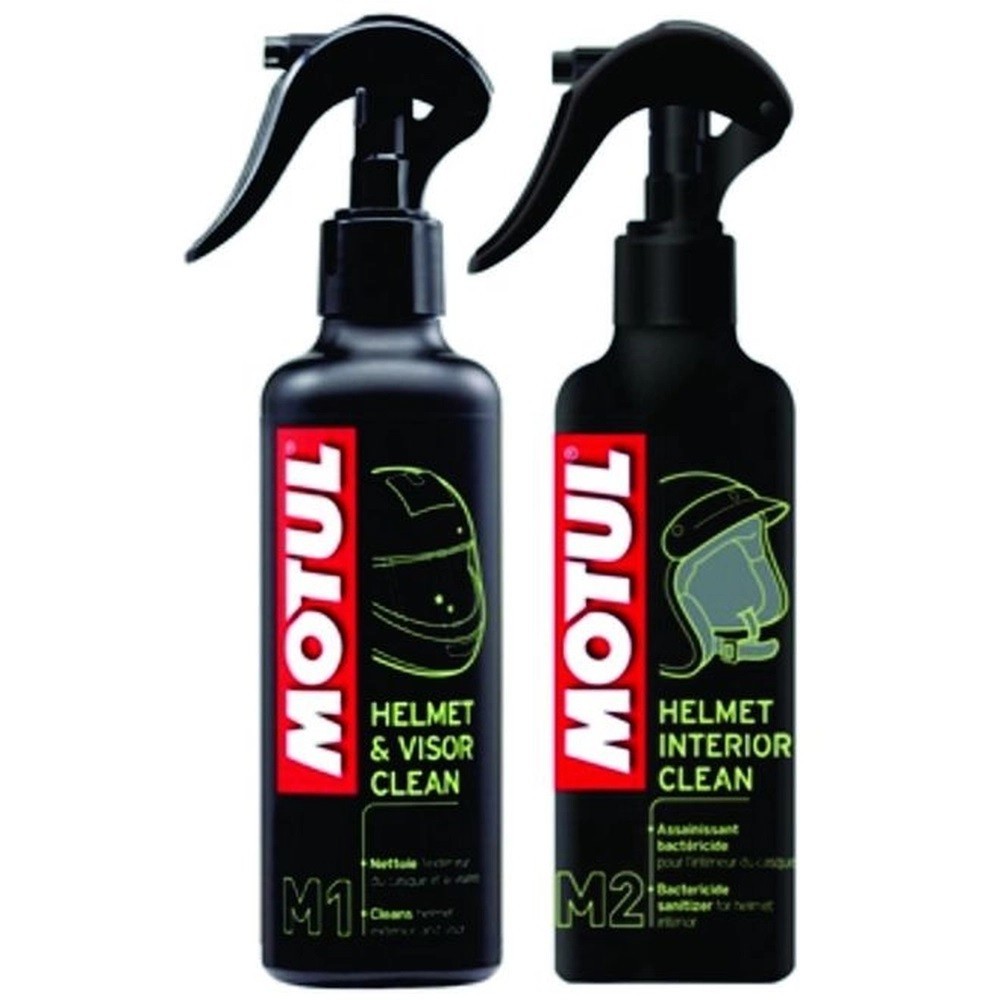 KIT CUIDADOS MOTUL M1 E M2 HELMET VISOR E INTERIOR CLEAN