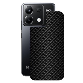 Película para Poco X6 5G - Traseira de Fibra de Carbono Preta - Gshield em Oferta na Shopee