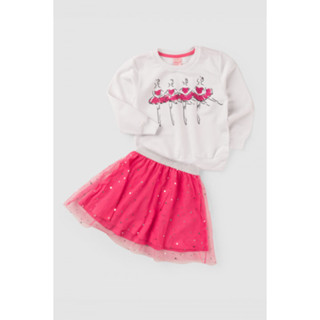 Conjunto Feminino Infantil Ballet Estrelado