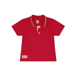 Camiseta Polo Menino Manga Curta Lisa - Trick Nick