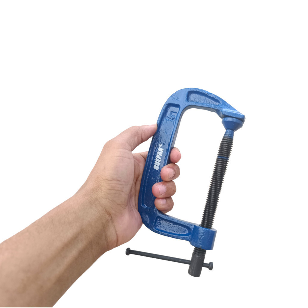 Grampo Sargento Tipo C 4 Pol 100mm Para Marceneiro Reforçado
