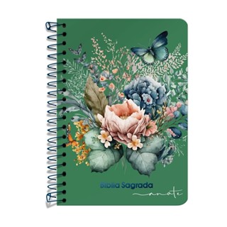 Bíblia ANOTE | NVI | Letra Grande | Espiral | Palavras de Jesus em Vermelho | Pluma Leve em Oferta na Shopee