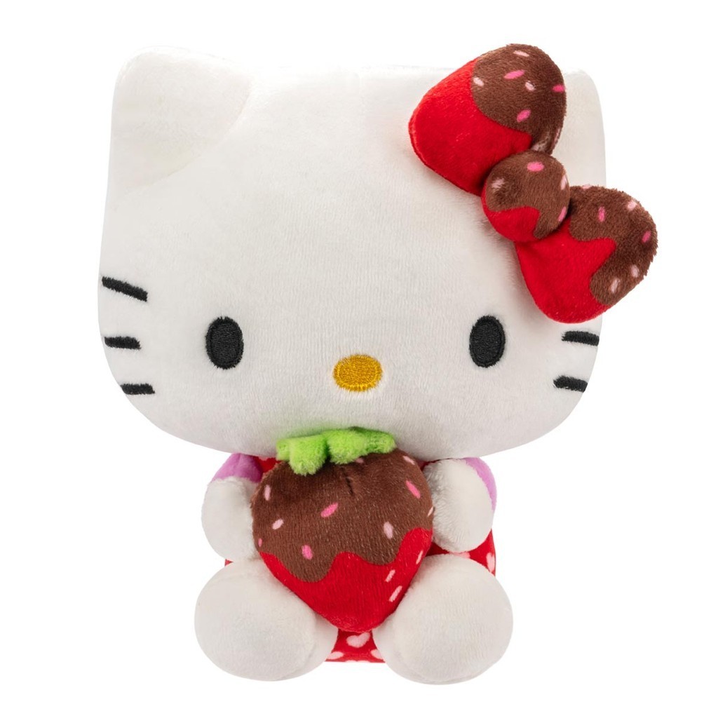Pelúcia Love 18cm da Hello Kitty Morango Hello Kitty  Amigos - Mom & Baby