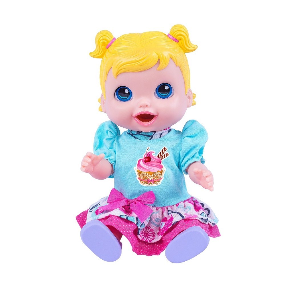 Boneca Baby Comidinha Alive Come Faz Caquinha C/ Acessorios em Oferta na Shopee