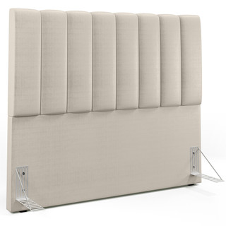 Cabeceira Cama Box Casal 140 Cm Dália W01 Facto Pérola Metalizado - Lyam Decor em Oferta na Shopee