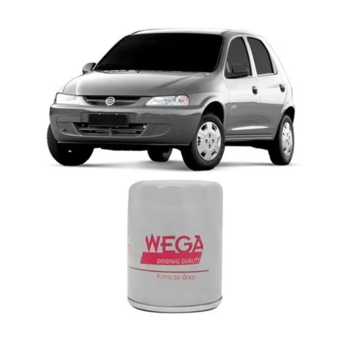 Filtro Óleo Chevrolet CELTA 1.0 SUPER ADVANTAGE LIFE SPIRIT 2001 A  2016 WO130