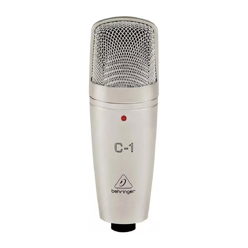 MICROFONE CONDENSADOR BEHRINGER C1 PROFISSIONAL P/ LIVES PODCASTS