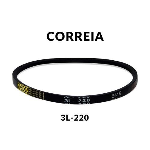 Correia 3L220 para Lavadora Electrolux Correia de Transmissão 3L-220