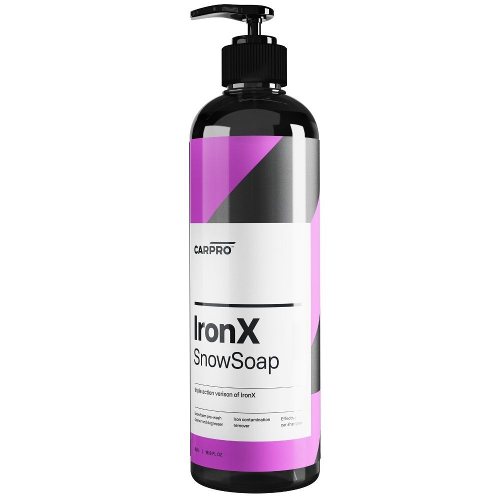 Shampoo Descontaminante Ferroso IronX Snow Soap 500ml Carpro