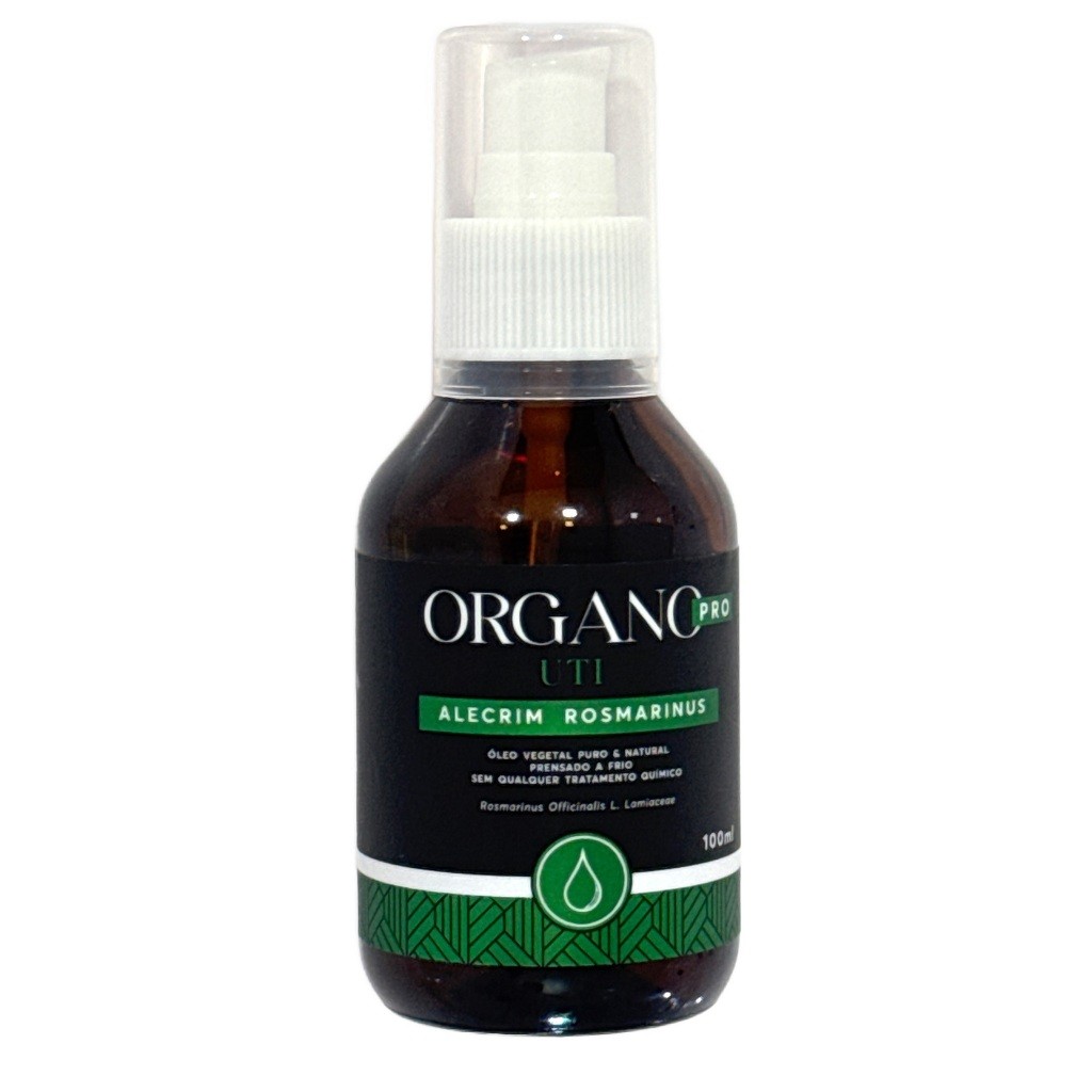 OLEO DE ALECRIM ORGANO VEGETAL PARA TODOS CABELO PURO PARA REPARR OS FIOS COM FORÇA SEM QUIMICA TOPP