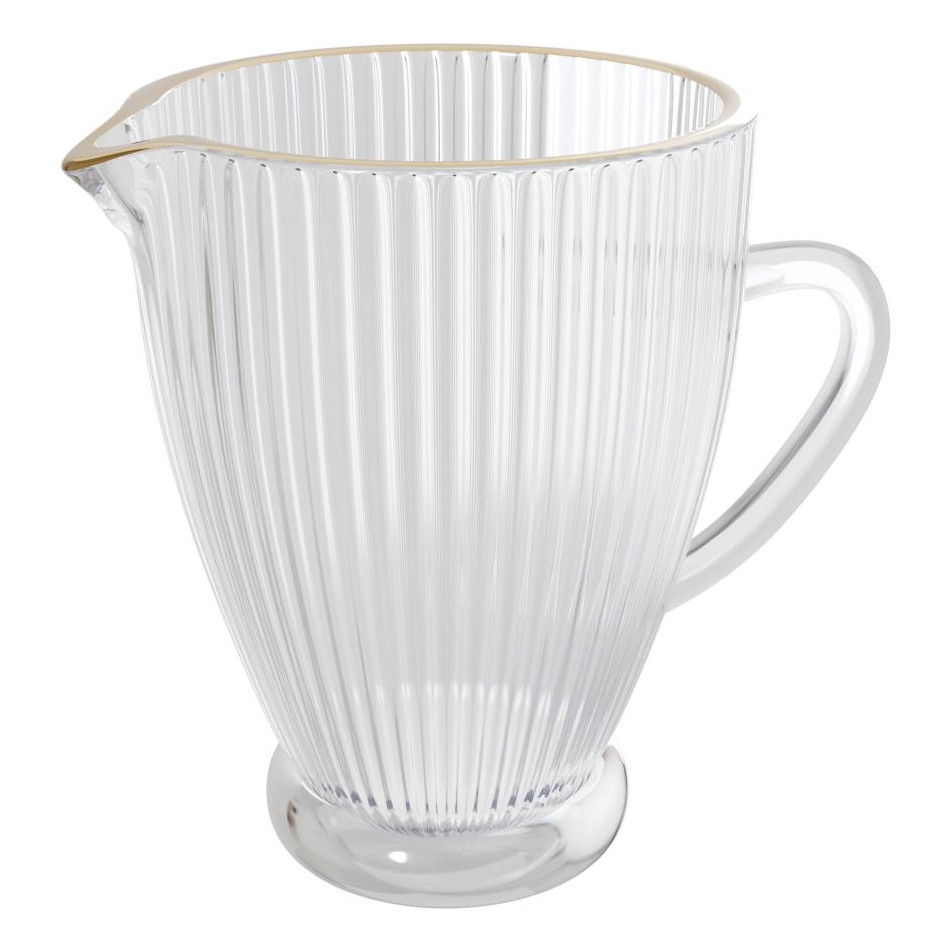 JARRA DE VIDRO COM FIO DE OURO LINES 1,3L