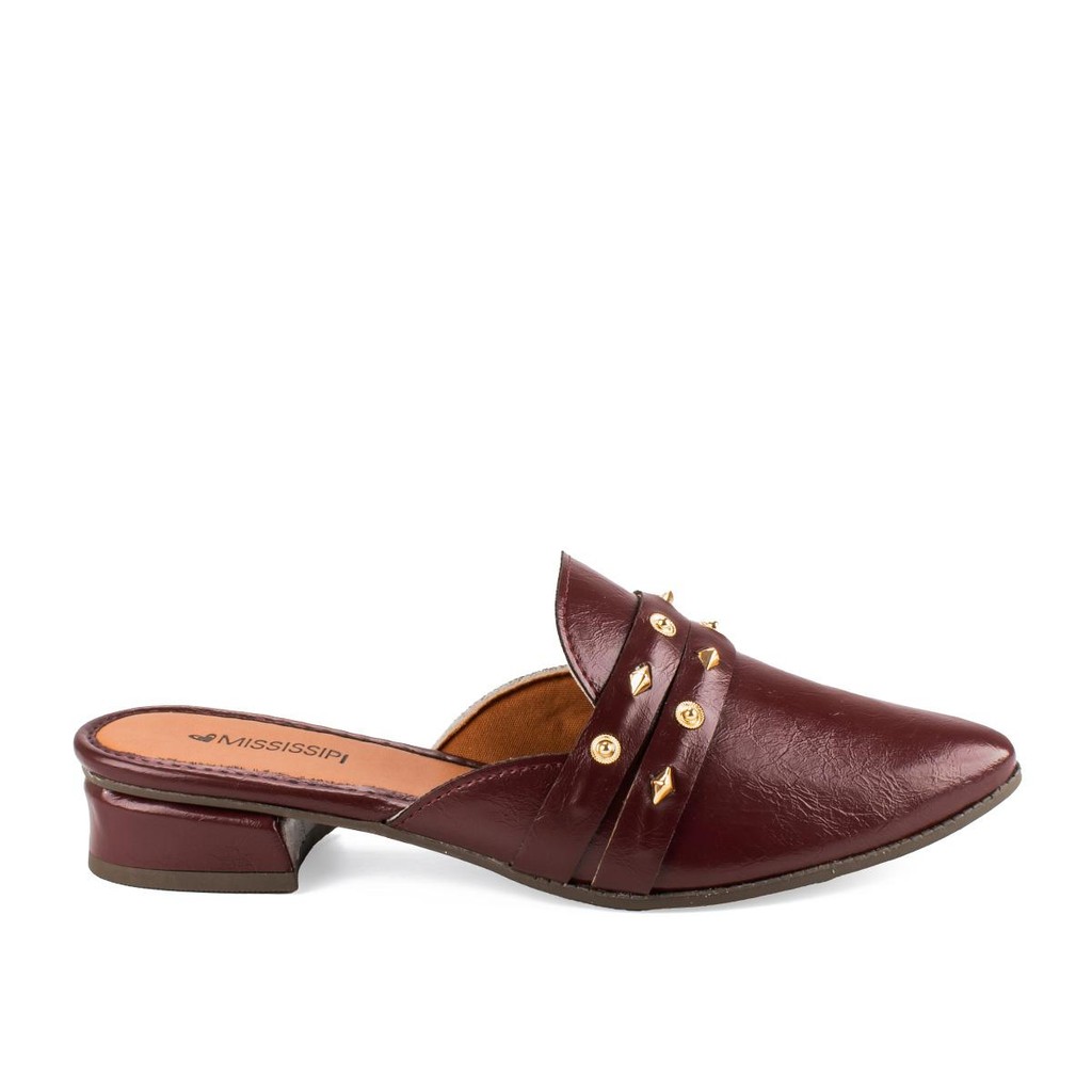 Mule Mississipi de Salto Bloco MC881 em Oferta na Shopee