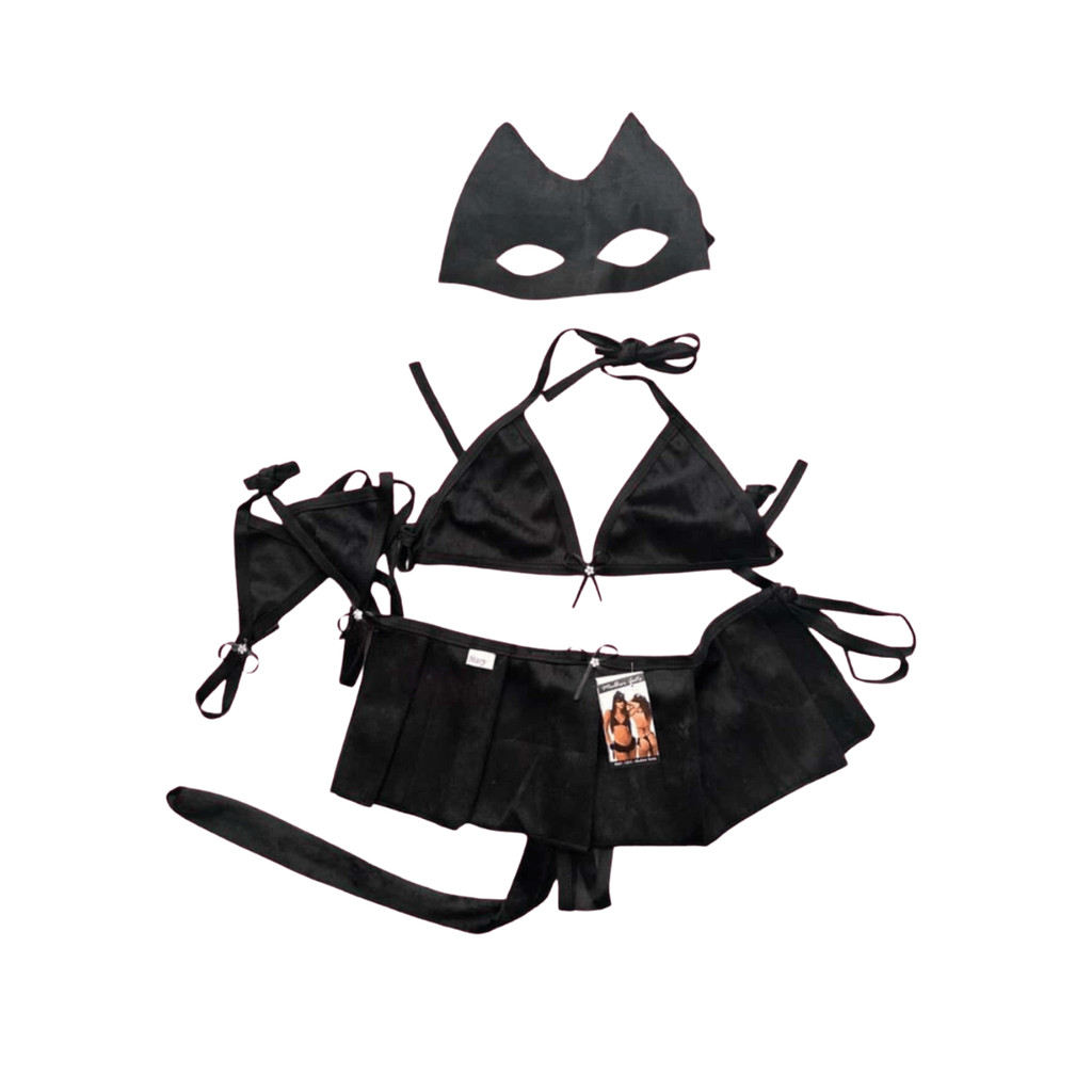 KIT FANTASIA ADULTO MULHER GATO