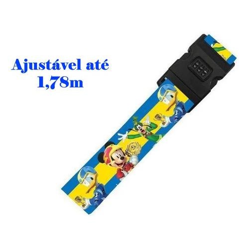 Cinta Fita Para Mala Viagem Com Codigo De Segurança Mickey