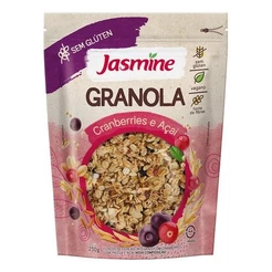 Jasmine Granola Sem Gluten Cranberries & Açai 250G