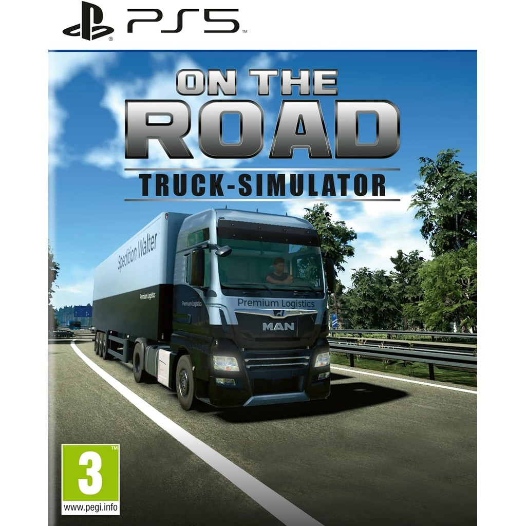 On the Road Truck Simulator PS5 Midia Fisica