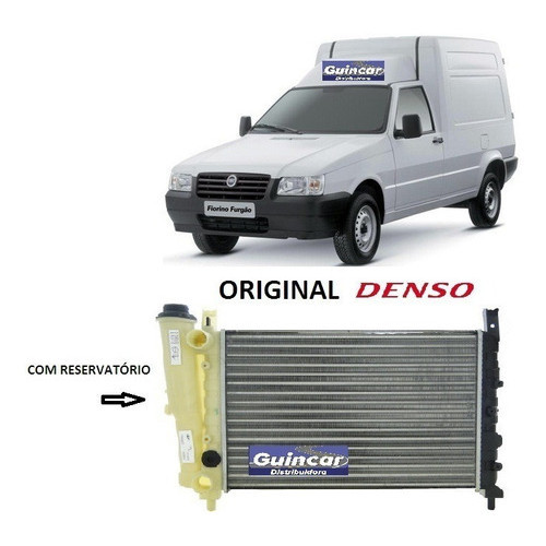 Radiador Fiorino 1.0//1.5 Fire Sem Ar 1985 Até 2008 Original — imagem 2 de 2
