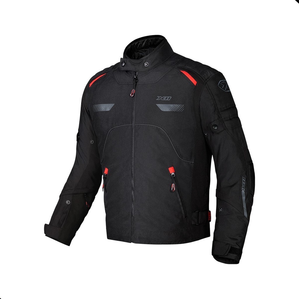 Jaqueta Vermelha Moto X11 Veler Masculina P/ Motociclistas C/ Proteção