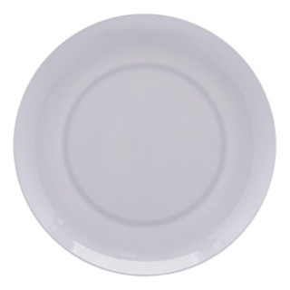 Prato de Sobremesa Lyor Milão de Melamina Branco 18cm