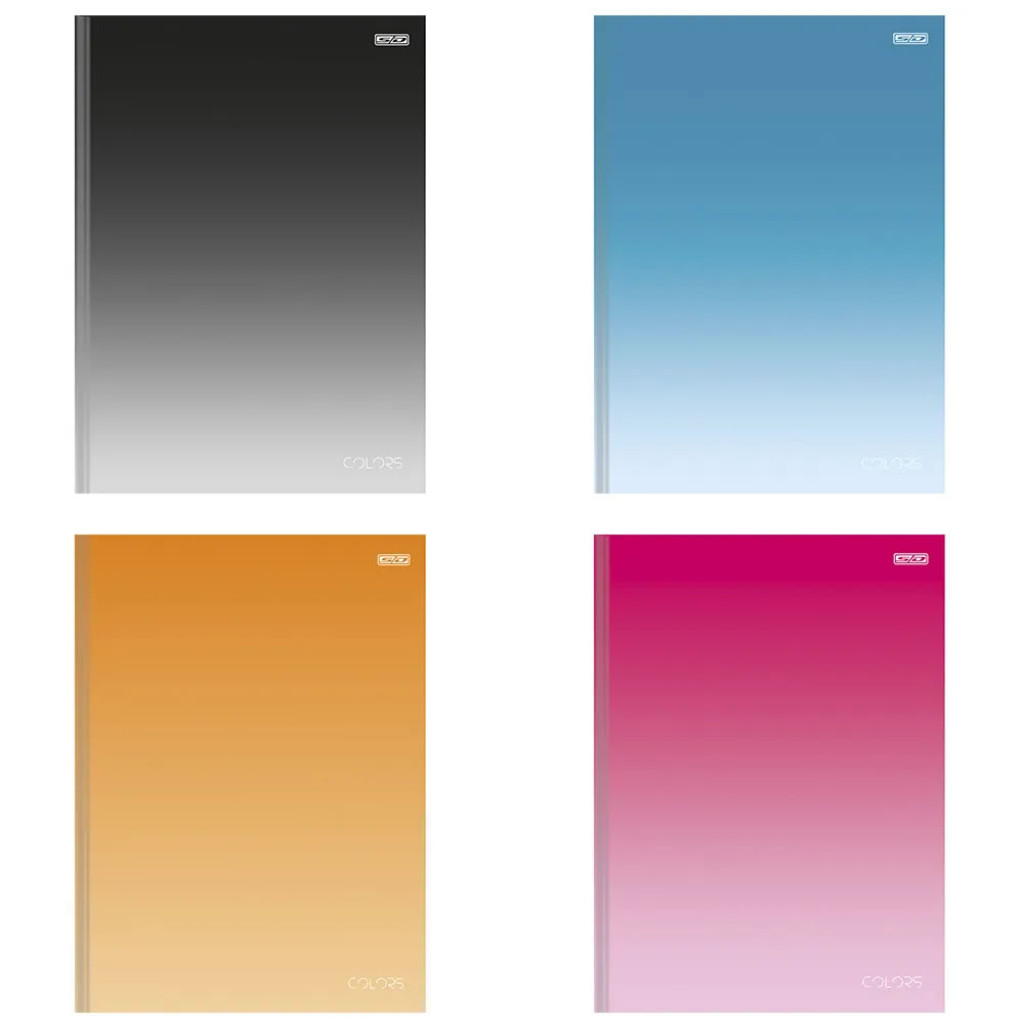 CADERNO BROCHURA 1/1 CD 80F COLORS / SÃO DOMINGOS / UNITÁRIO E SORTIDO – 10434