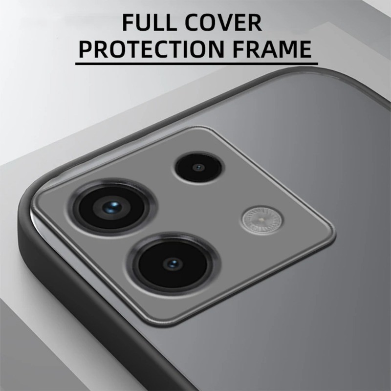 Para Redmi Nota 13 Pro + 4G 5G K70e K70e Capa Macia À Prova De Choque O Telefone TPU Dura Transparente PC - detalhe