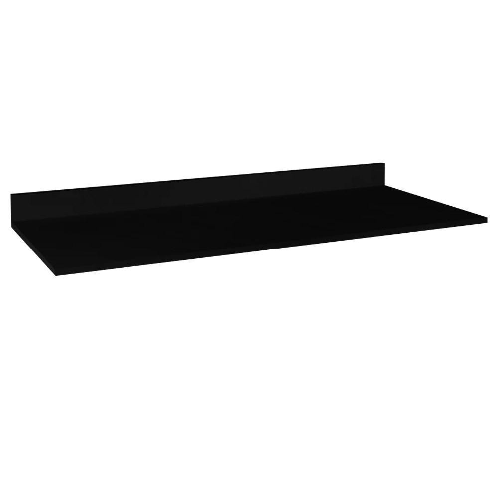 Tampo para Balcão de Cozinha 150cm MDP Preto - Lumil - Home & Living