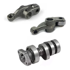 Kit Arvore Comando Valvulas + 2 Balancim Titan 150 Sport