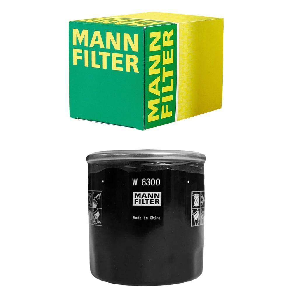 Filtro Óleo Hyundai HB20 Kia Picanto MANN-FILTER W6300 - Spare Parts and Accessories for Vehicles