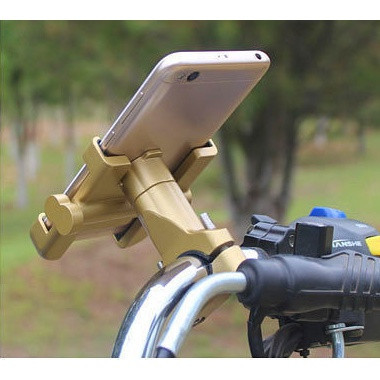 Suporte Celular iPhone Moto Bike Giratorio 360 Em Aluminio TX