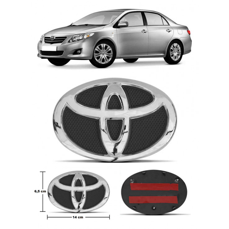 Emblema Grade Frontal Dianteira Corolla 2009 2010 2011 2012 2013