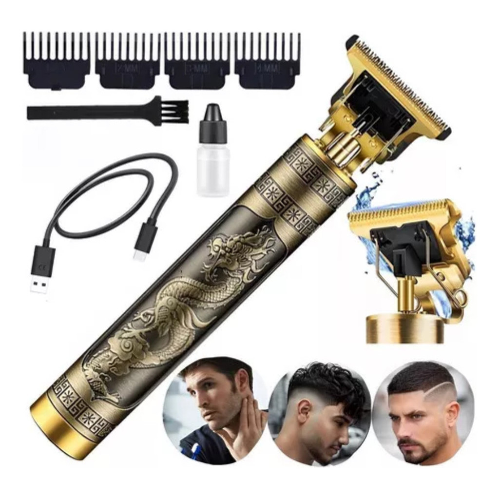 Máquina De Corta Cabelo Sem Fio Premium De Alta Performance!